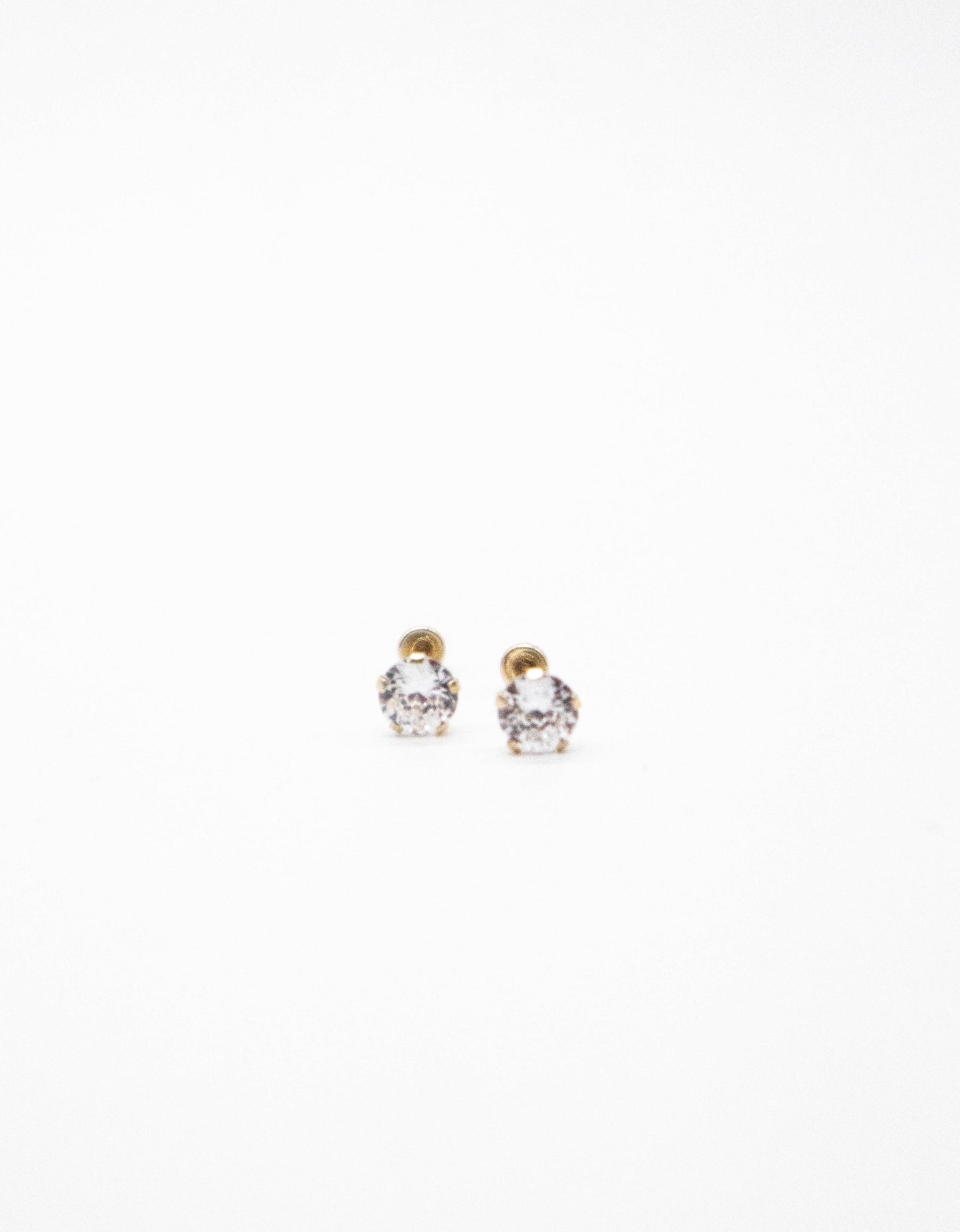Broquel recto zirconia blanca